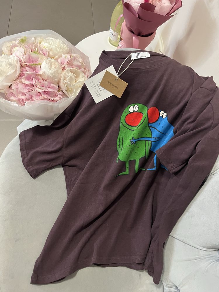 Футболки miu miu balenciaga