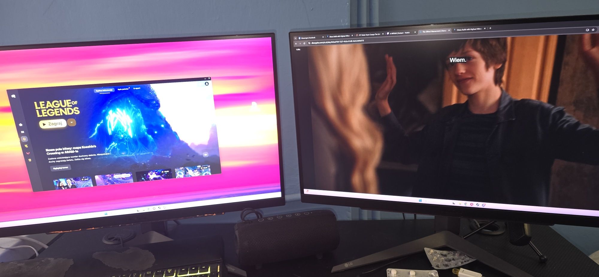 Super wydajny komputer rtx 4090 plus 2 monitory 4k. Okazja !
