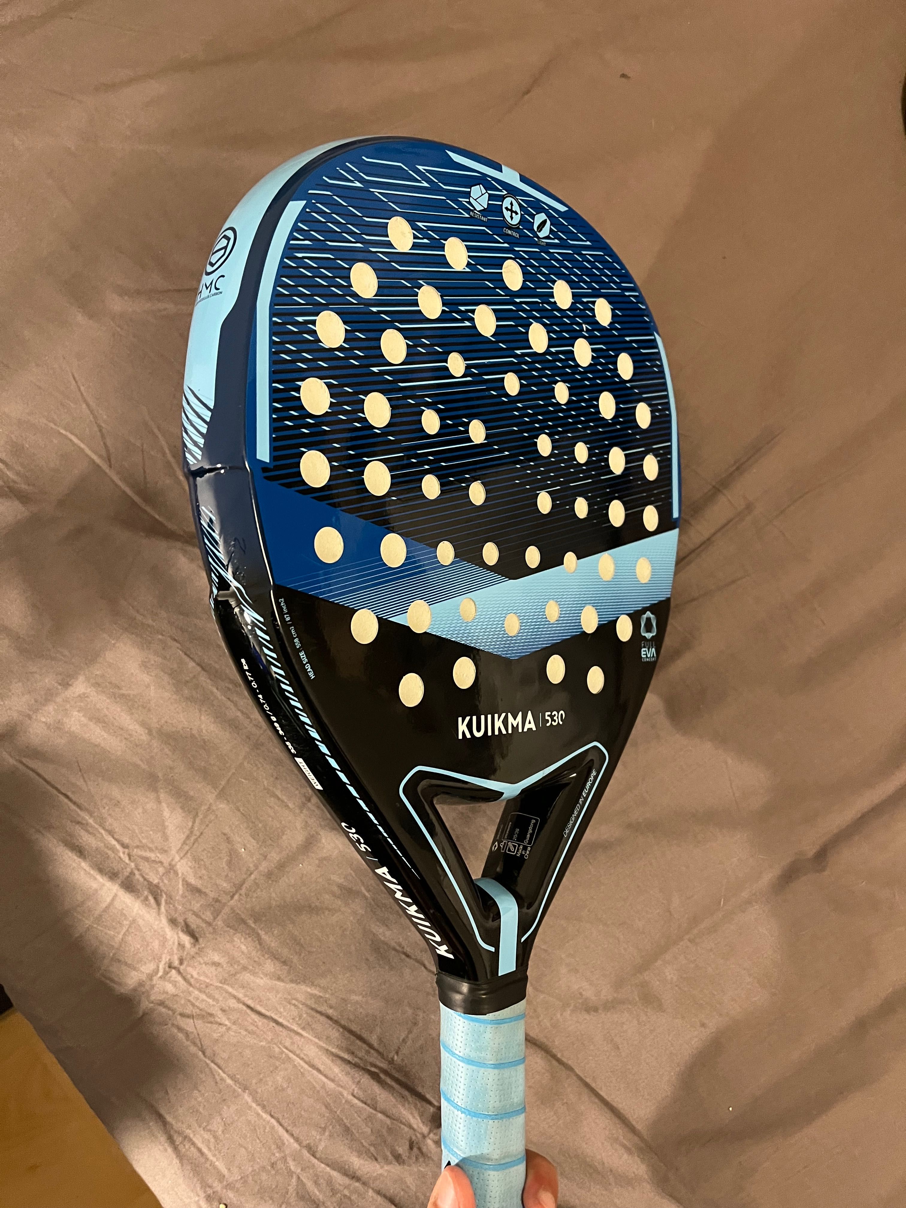 Raquete padel Kuikma 530, quase nova