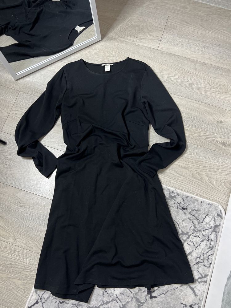 Платье черное h&m новое размер  м л