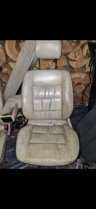 Fotele Audi A6 C4 grzany przód i tył, przełączniki
