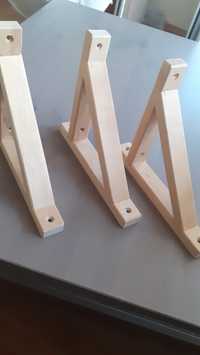 Ikea wsporniki do półek drewniane.