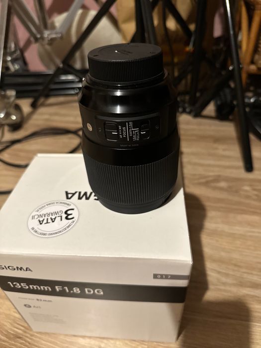 Obiektyw Sigma art135cm Nikon f