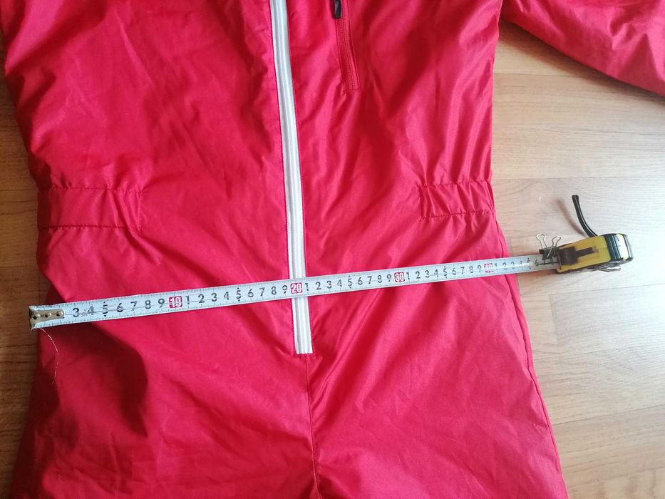 Kombinezon narciarski 153/162 Wendze 100 Dechatlon czerwony +czapka 4f