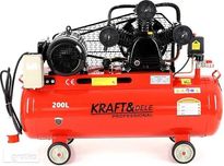 Kompresor olejowy sprężarka 200L 3 Tłoki KD1474 + Seperator 8 Bar