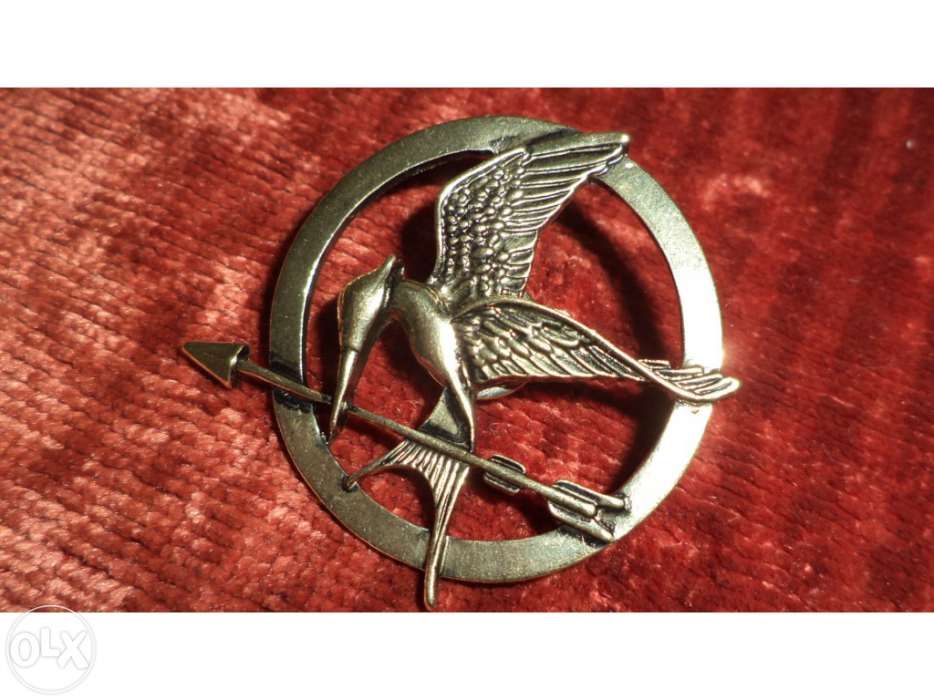 Os Jogos da Fome Hunger Games - Pin Mockingjay - NOVO SELADO