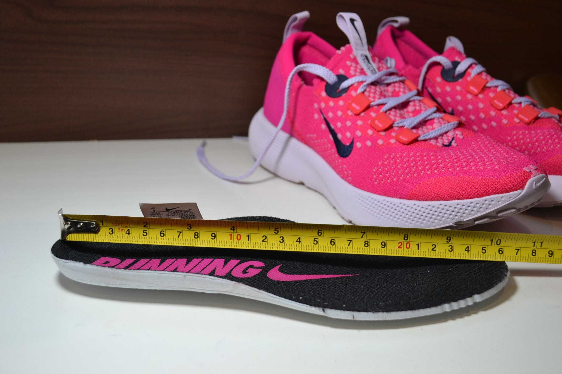 nike react escape run flyknit 40.5-41р кроссовки оригинал