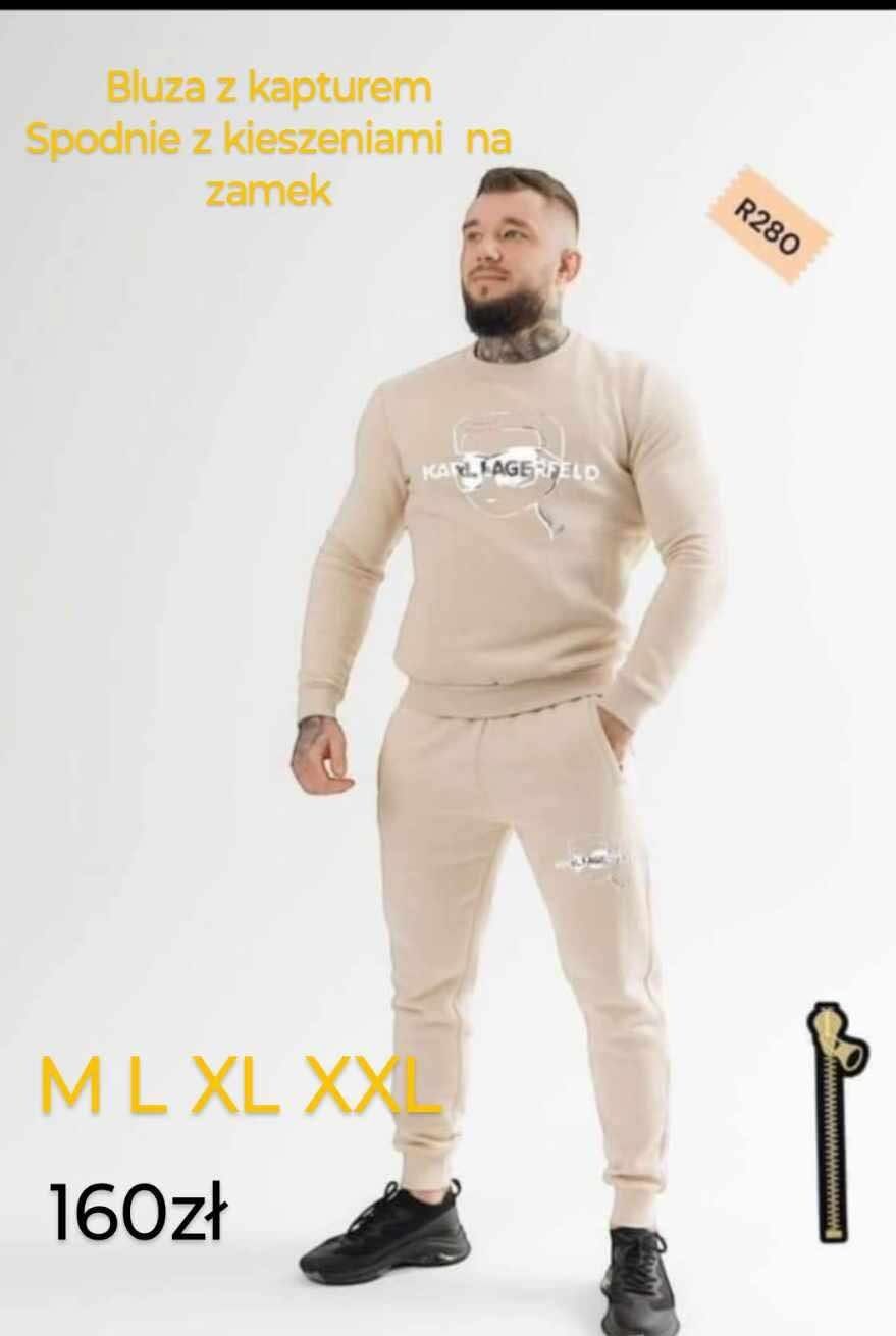 Nowy Komplet Męski M L XL XXL różne modele.