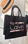 Ck calvin Klein materiałowa plażowa torba A4