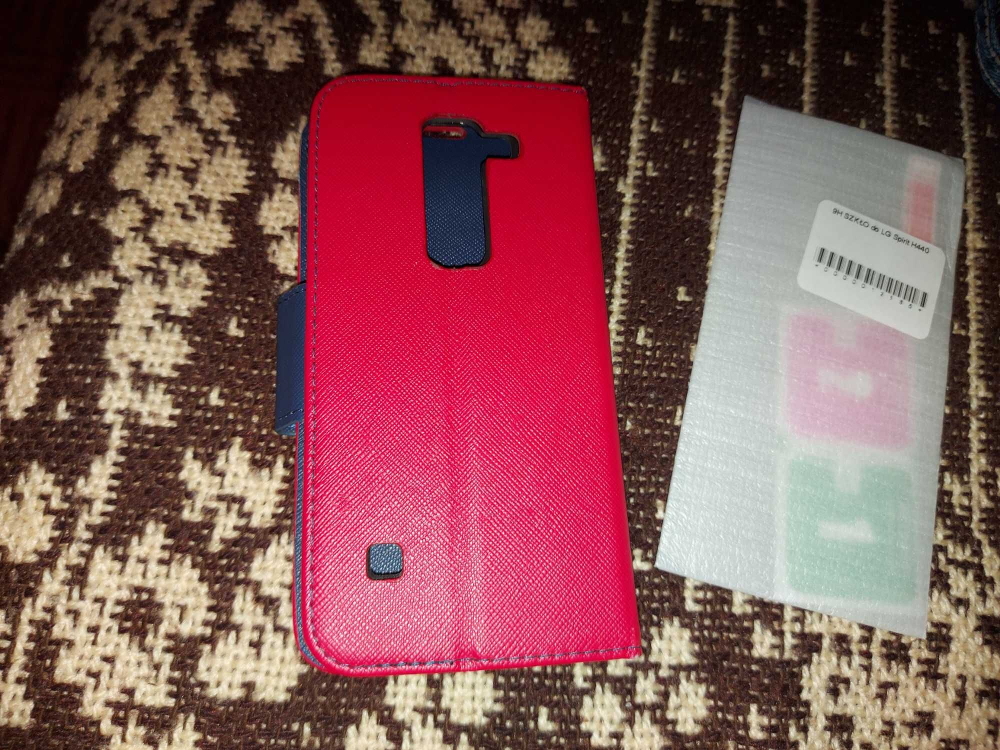 Etui i szkło hartowane LG Spirit