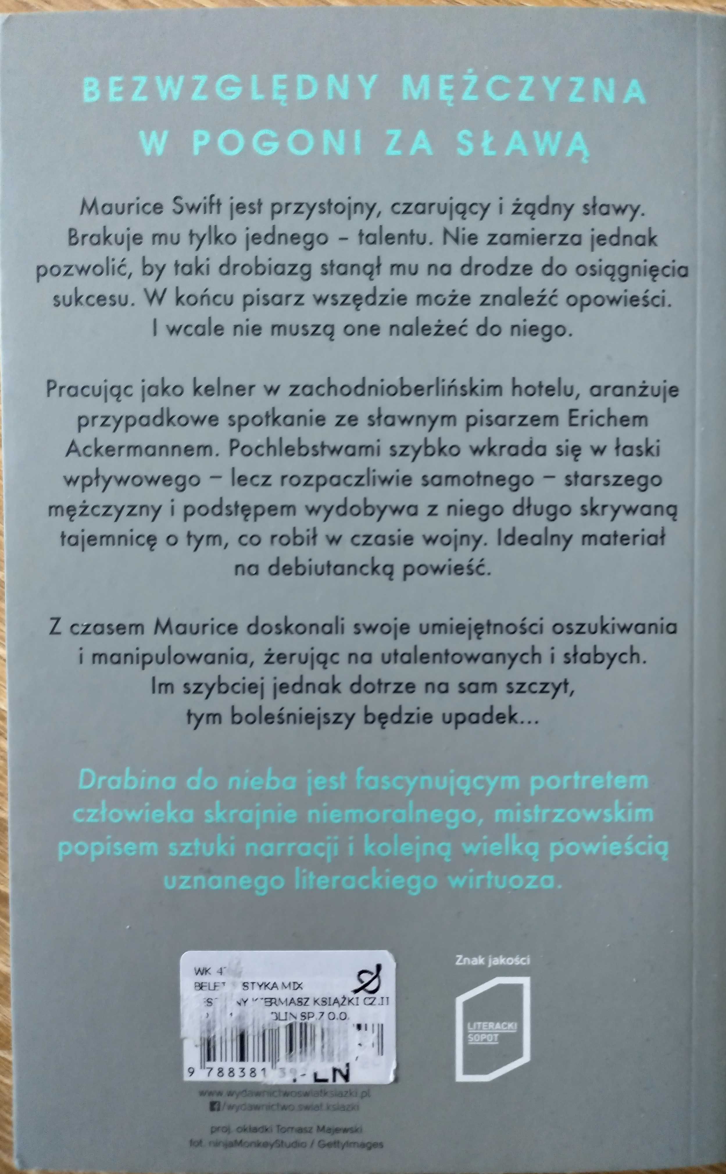 Książka pt. Drabina do nieba - John Boyne