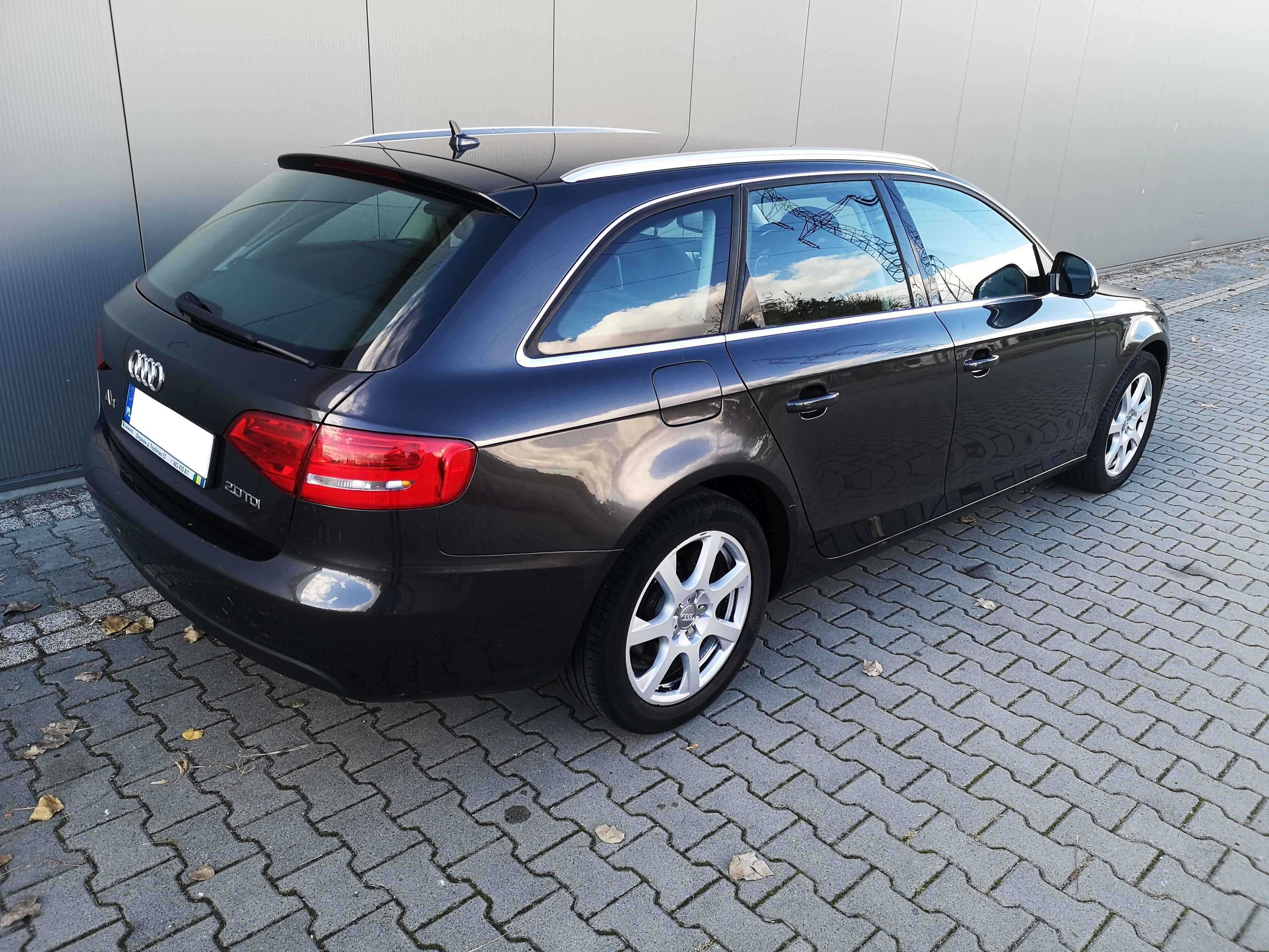 AUDI A4 B8 2.0 Wynajem z wykupem prywatne raty 1700zł/mc bez BIK i KRD