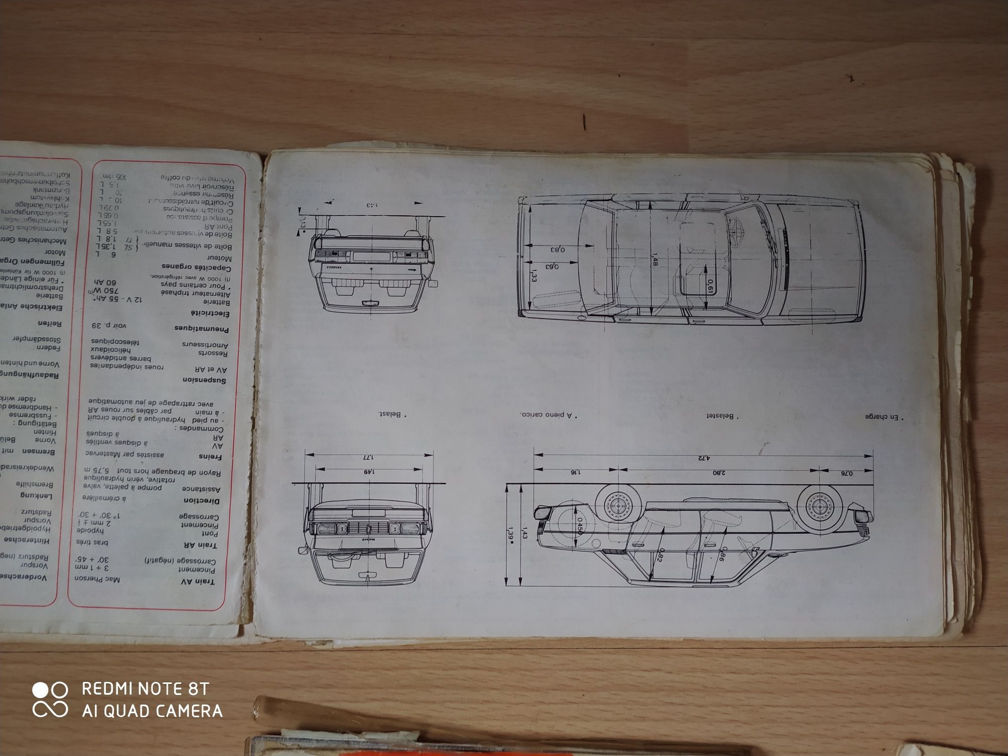 Peugeot 604 emblematy instrukcja schemat Peugeot 605