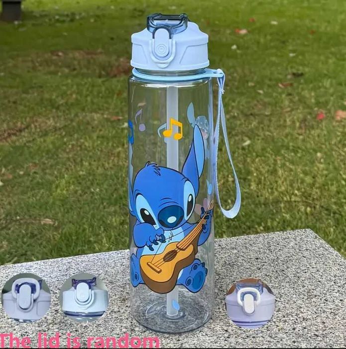 LILO&STITCH bidon 800ml butelka na wodę dla dzieci Lilo i Stitch h177