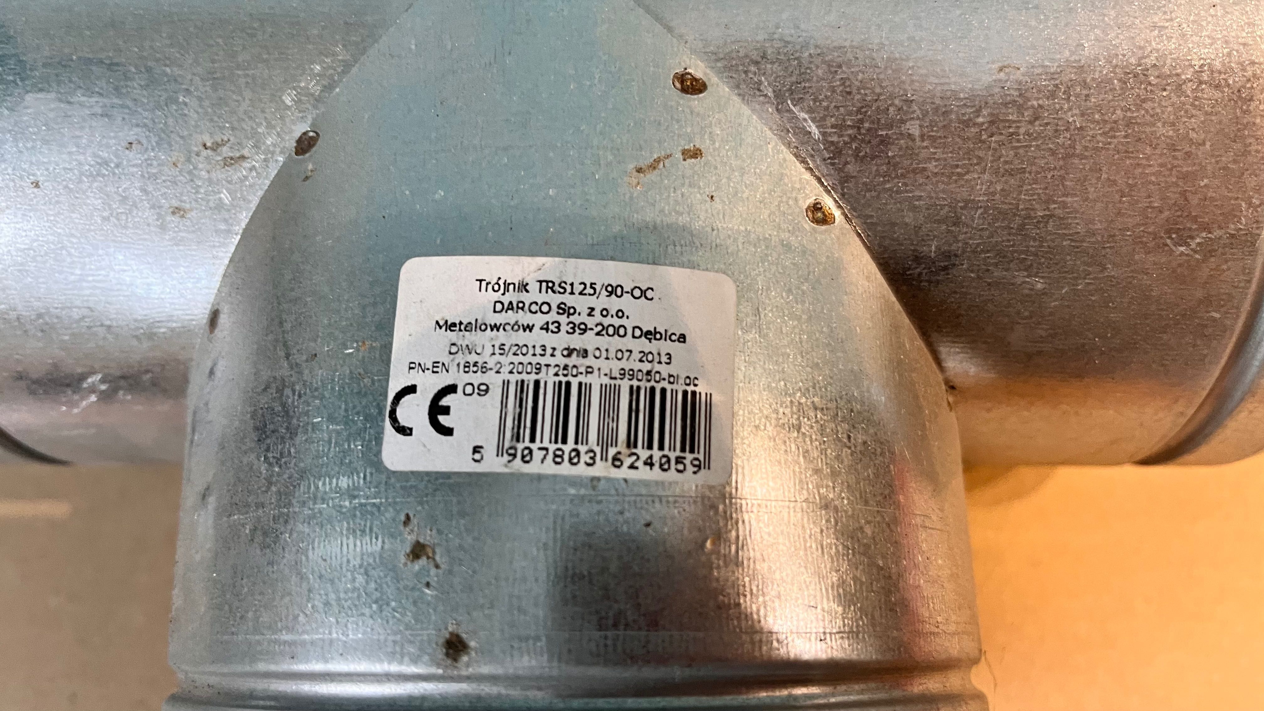 Kolano nastawne ocynkowane, redukcja, mufa - akcesoria do komina