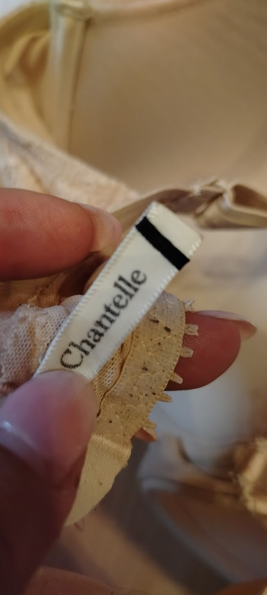 Ładny Duży Biustonosz usztywniany CHANTELLE E 80