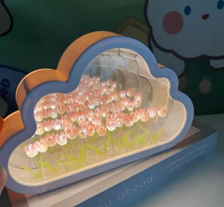 Нічник безкінечні тюльпани