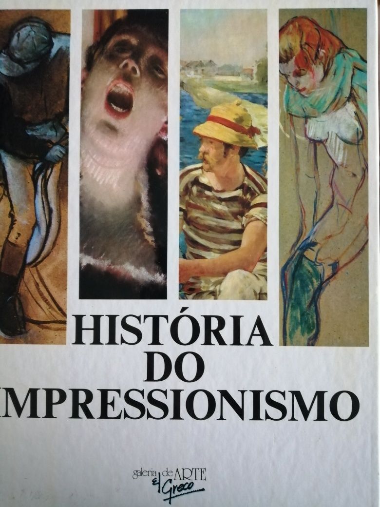 Livro da Galeria de Arte El Greco História do Impressionismo ESMALTES