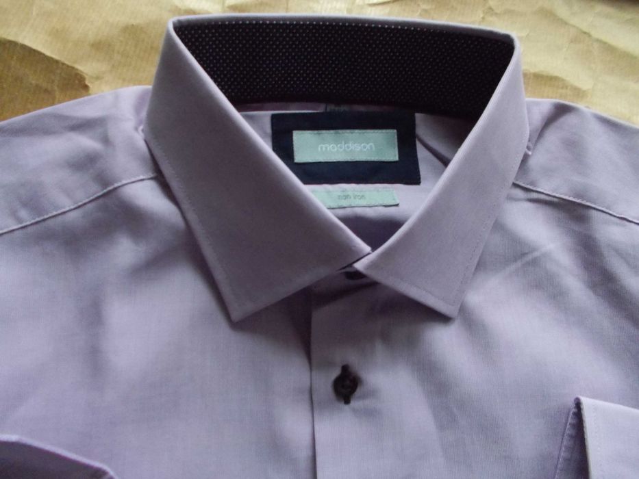 M- MADDISON Premium, Nowa z Metką  Koszula Męska M/40 cm/ Szwajcaria