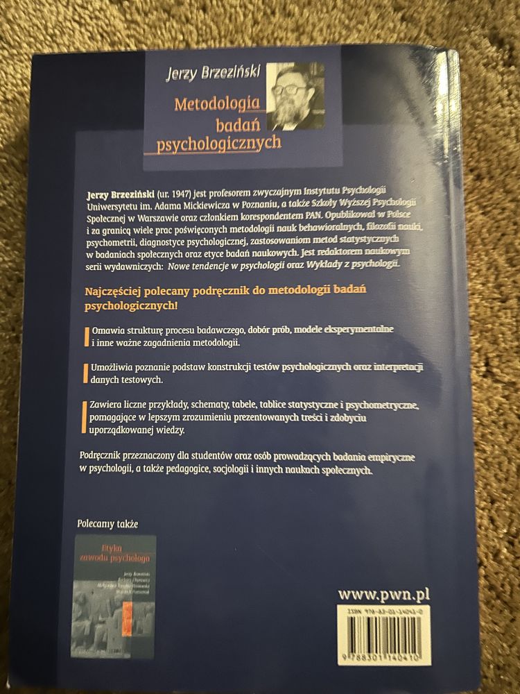 Metodologia badan psychologicznych