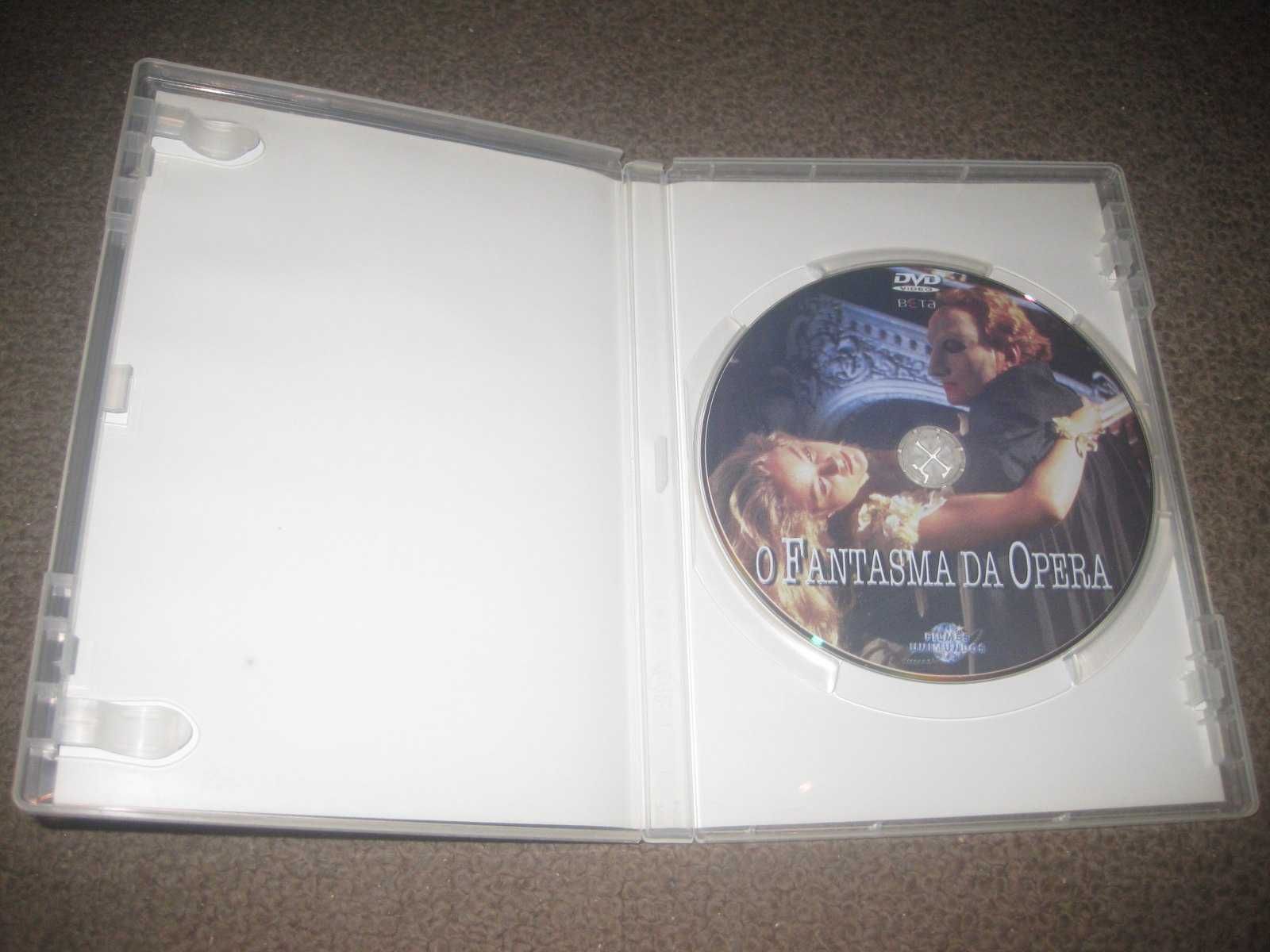 DVD "O Fantasma da Ópera" com Burt Lancaster/Raro!