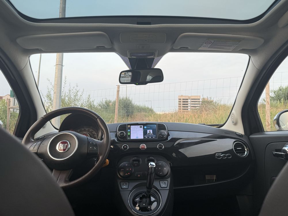 Fiat 500 - Caixa Automática c/ GPS e CarPlay - 1.2 Dualogic
