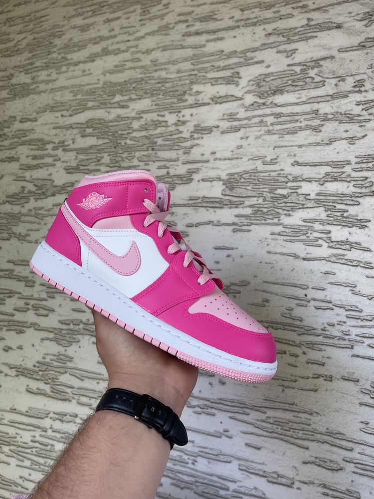 Nike Air Jordan 1 Mid Fierce Pink Barbie 38.5 *NOWE*