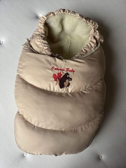 Зимовий конверт в коляску на овчині Ontario Baby