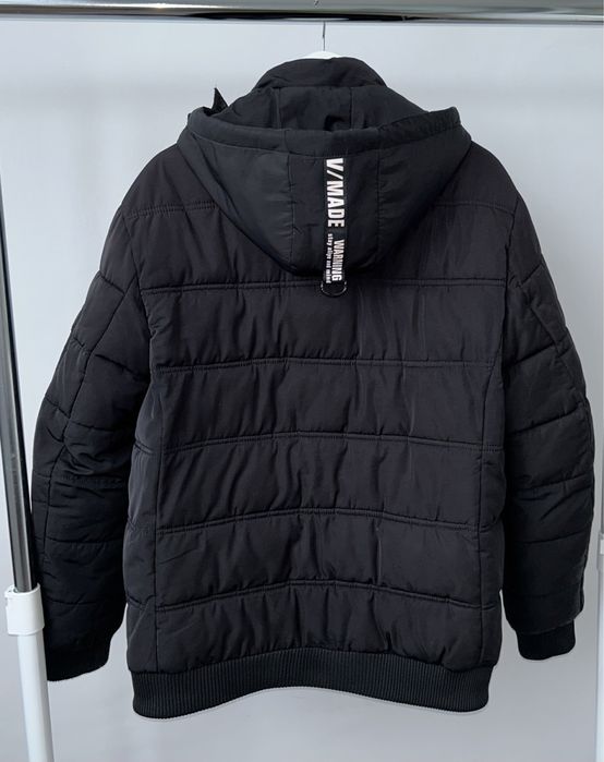 Мужская  зимняя курточка  чоловіча зимова куртка  з кишенями р.L-XL