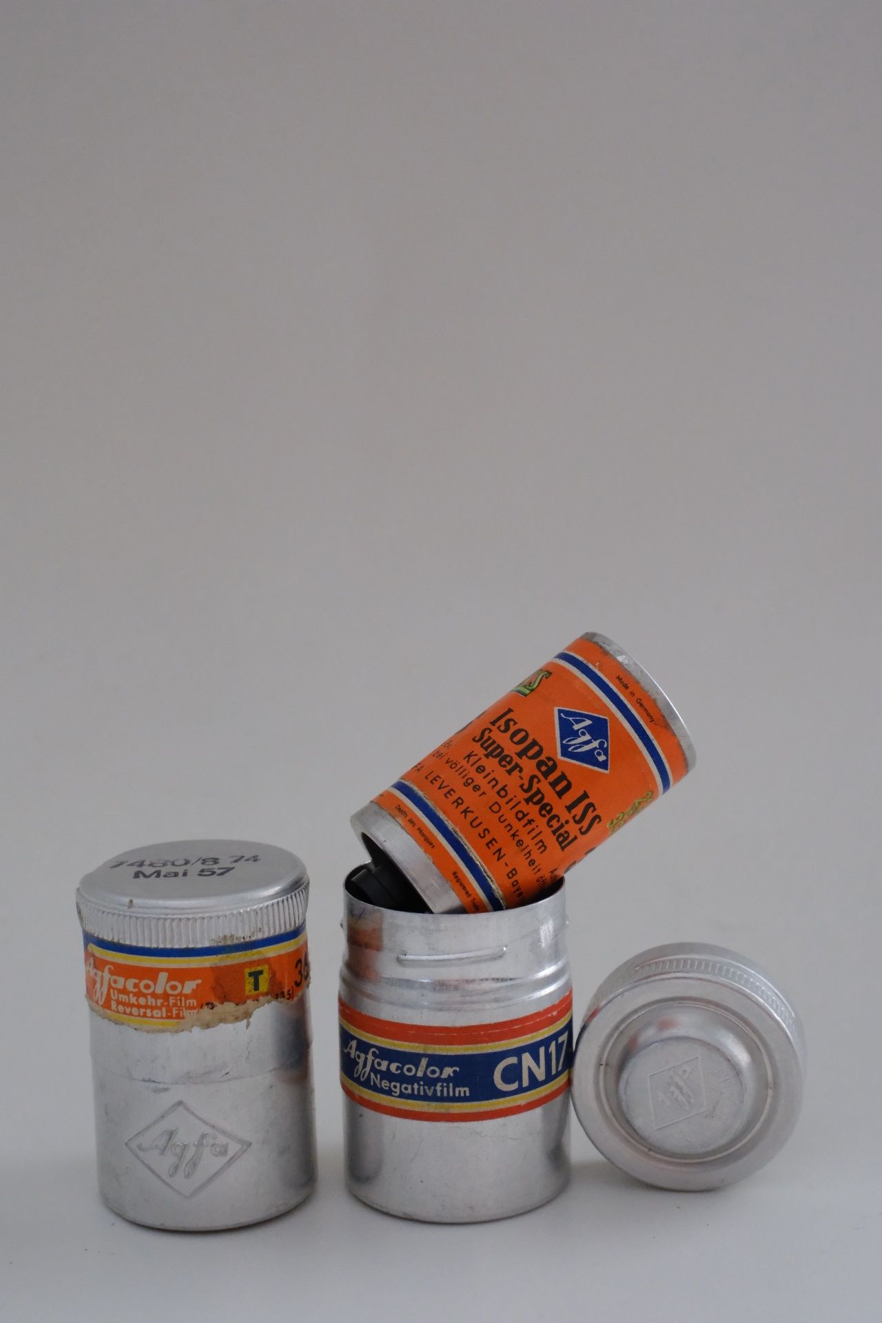 Cassete reutilizável Agfa com 2 caixas