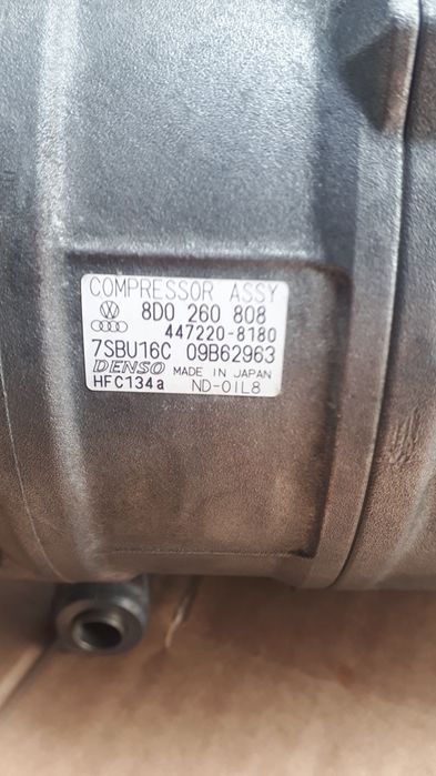 VW PASSAT B5 lift A4 B5 sprężarka klimatyzacji kompresor klimy DENSO