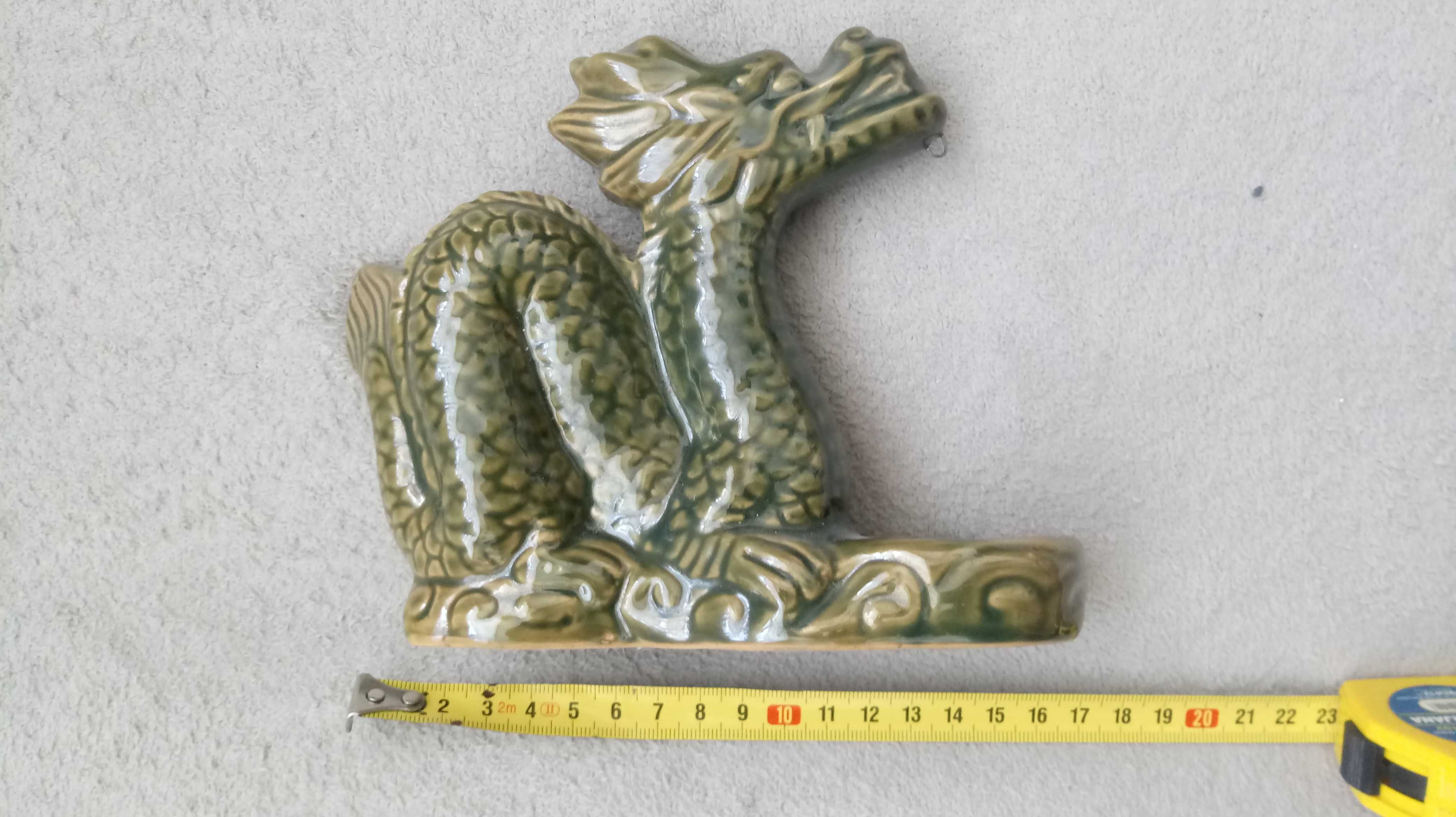 Chinski Smok ceramiczny dekoracja