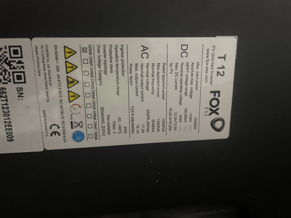 Falownik Fox Fotowoltiaika