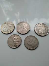 Monety 10 zł Miedzionikiel (5 sztuk)