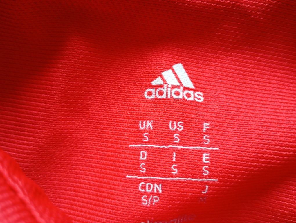 Bluzka, koszulka z krótkim rękawem polo Adidas roz. S
