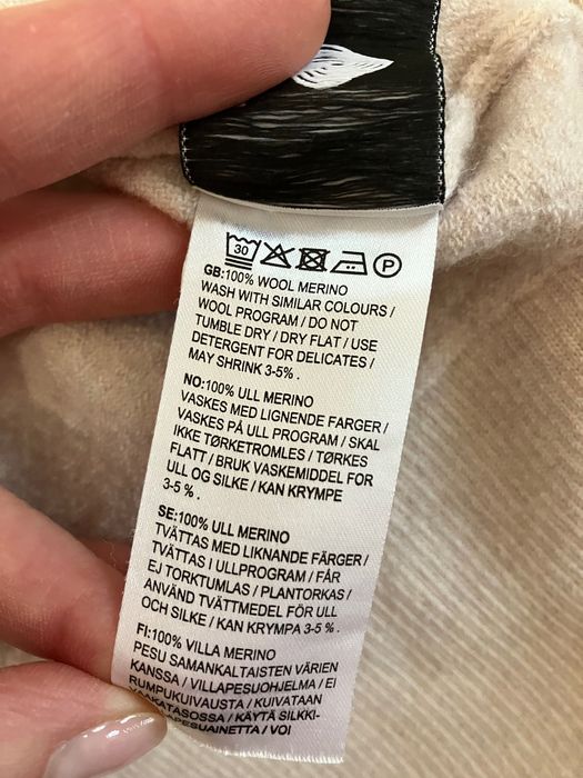 Cubus golf 100% merino wool M