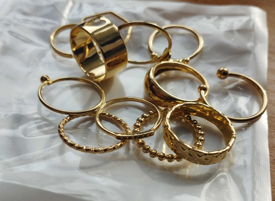 Каблучка 12 каблучок кольцо