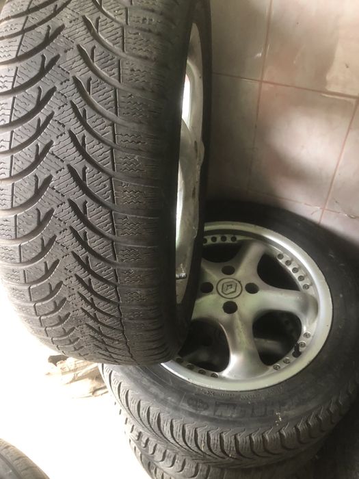 Диски Шини Зима 4x100 колеса, резина 205/60 R16 Renault