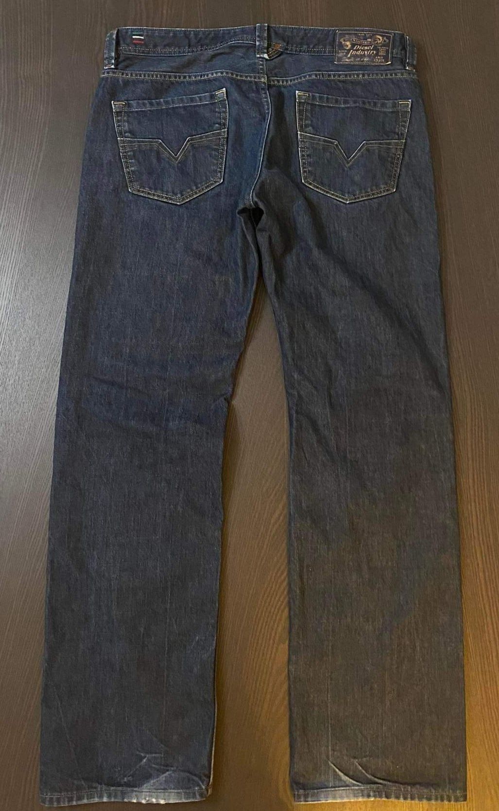 Spodnie diesel 34 l 32 wash 00808 larke regular straigh