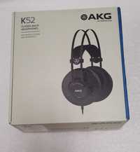 Słuchawki AKG K52 Czarne Studyjne Pudełko