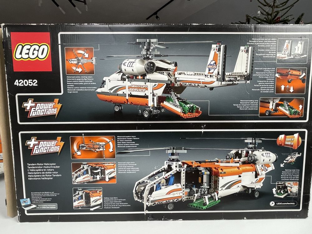 Lego technic 42052 вертолет