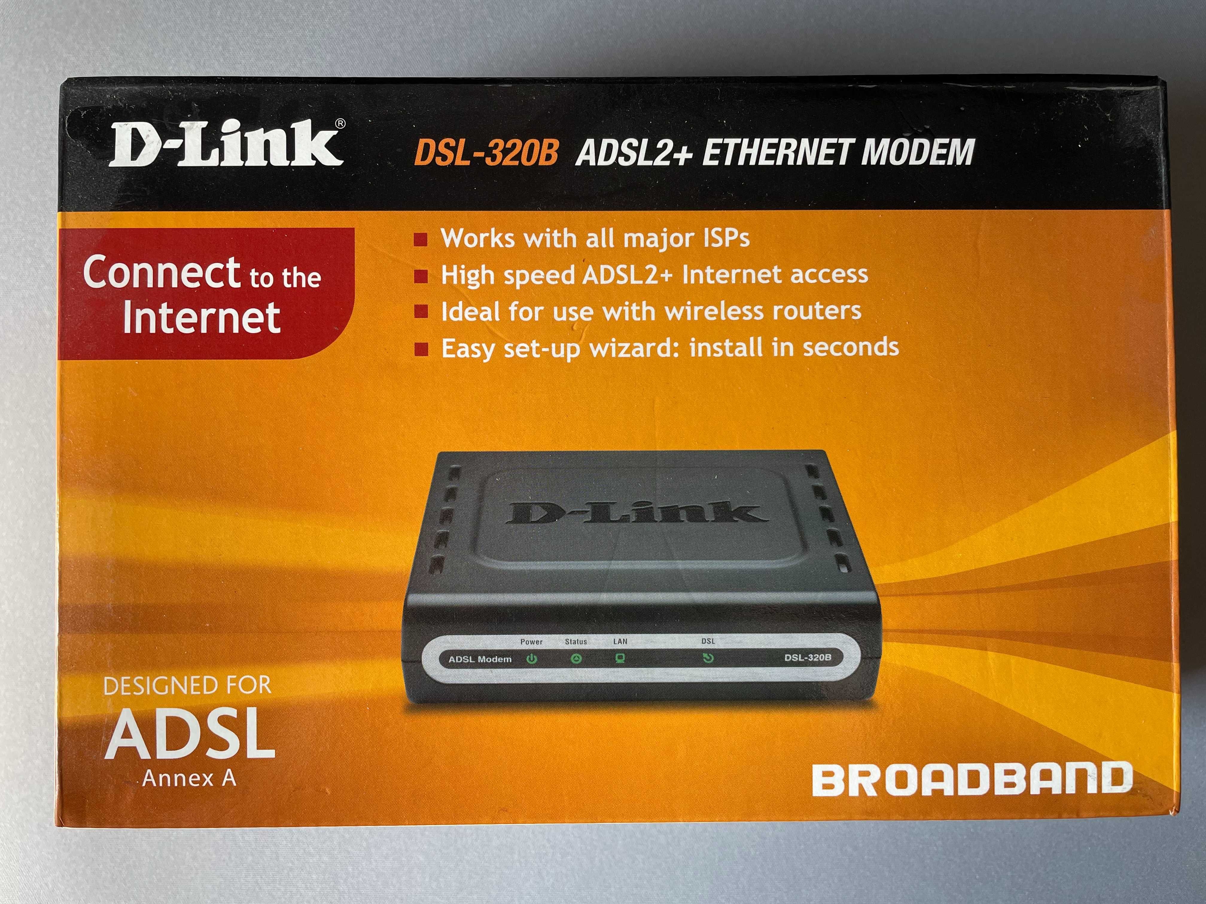 Router ADSL2+ D-Link DSL-320B