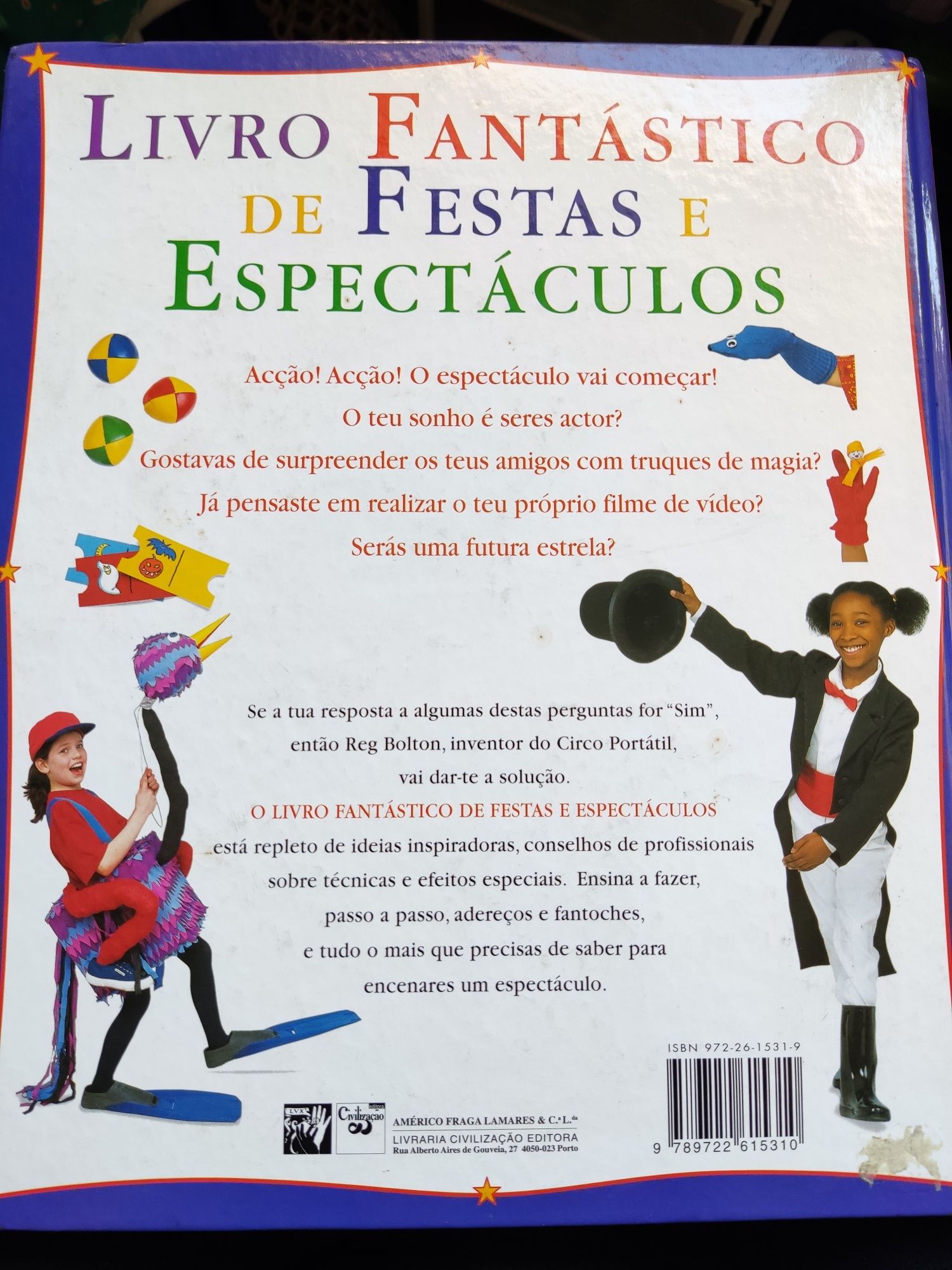 Livro Fantástico de Festas e Espectáculos