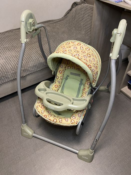 Гойдалка-шезлонг Sigma, качелька, качалка, люлька