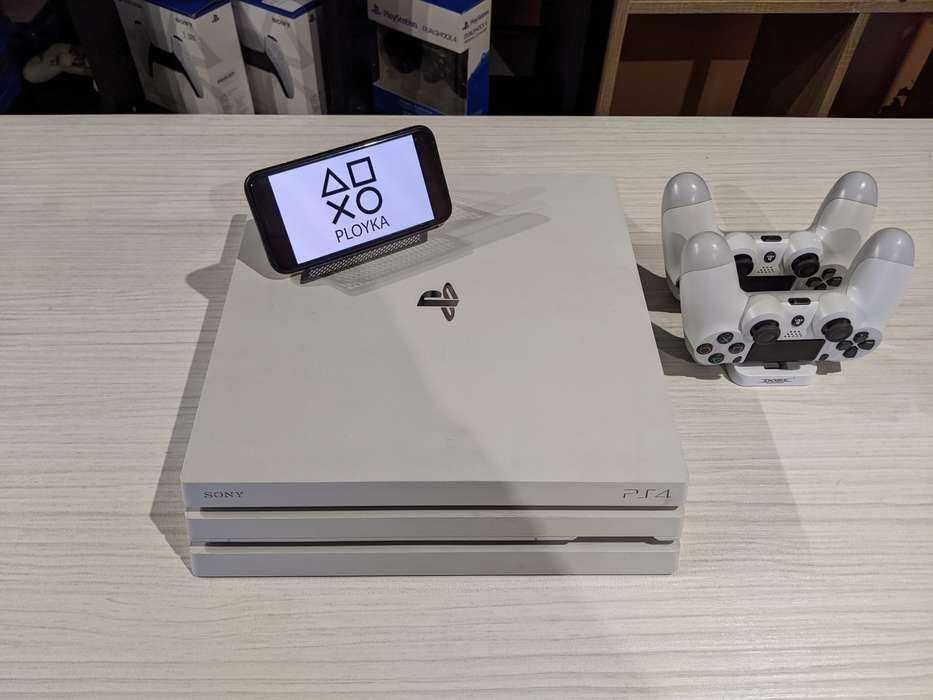 Магазин. Sony Playstation 4 PRO White 1Tb +Игры. С гарантией!