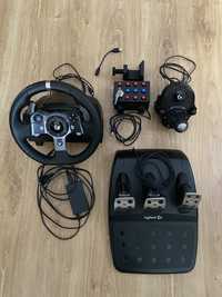 Logitech g920+shifter+button box