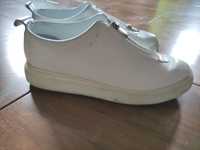 Biało srebrne buty roz 38