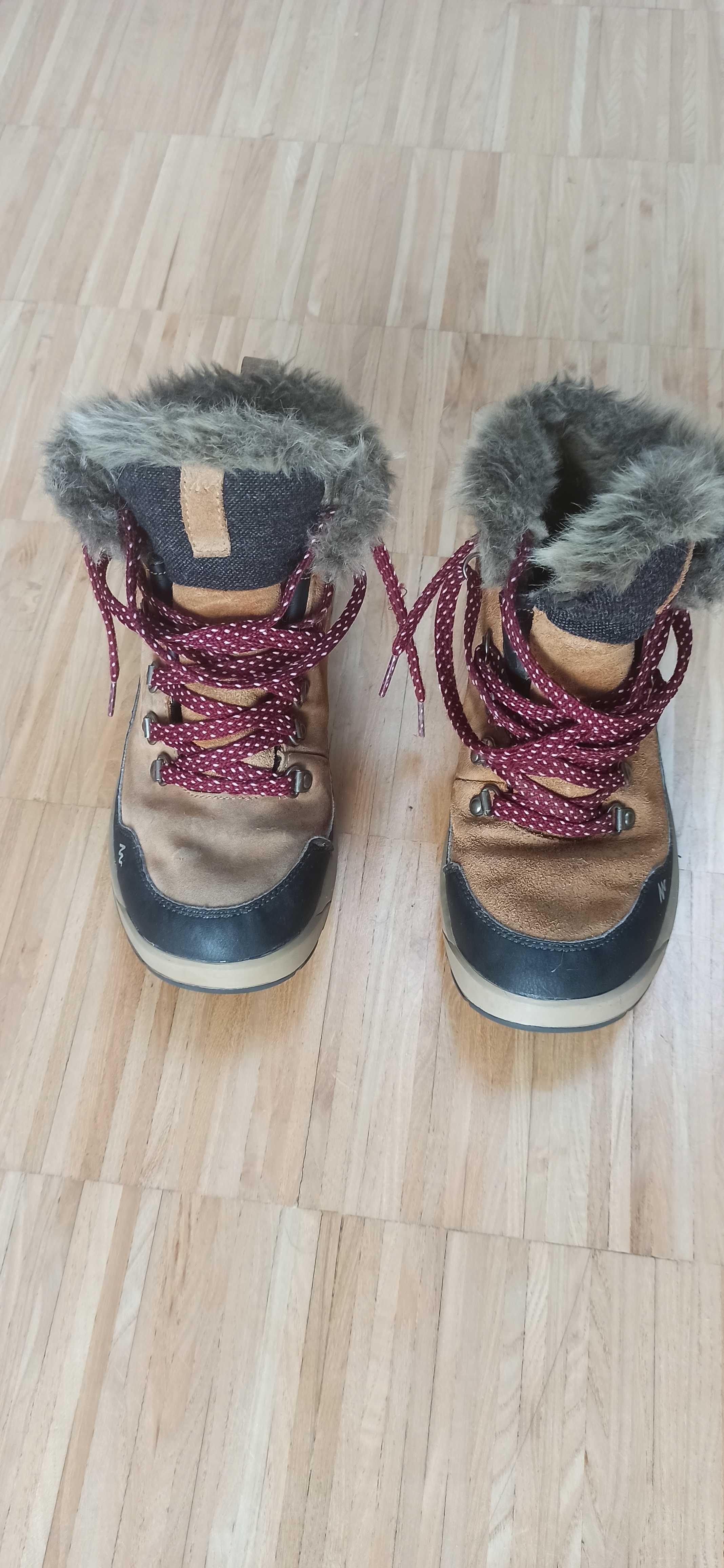 Buty zimowe dziewczęce Quechua nr 38