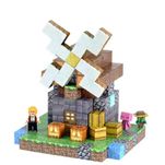 Конструктор магнітний Minecraft "Вітряк у селі", 175 блоків