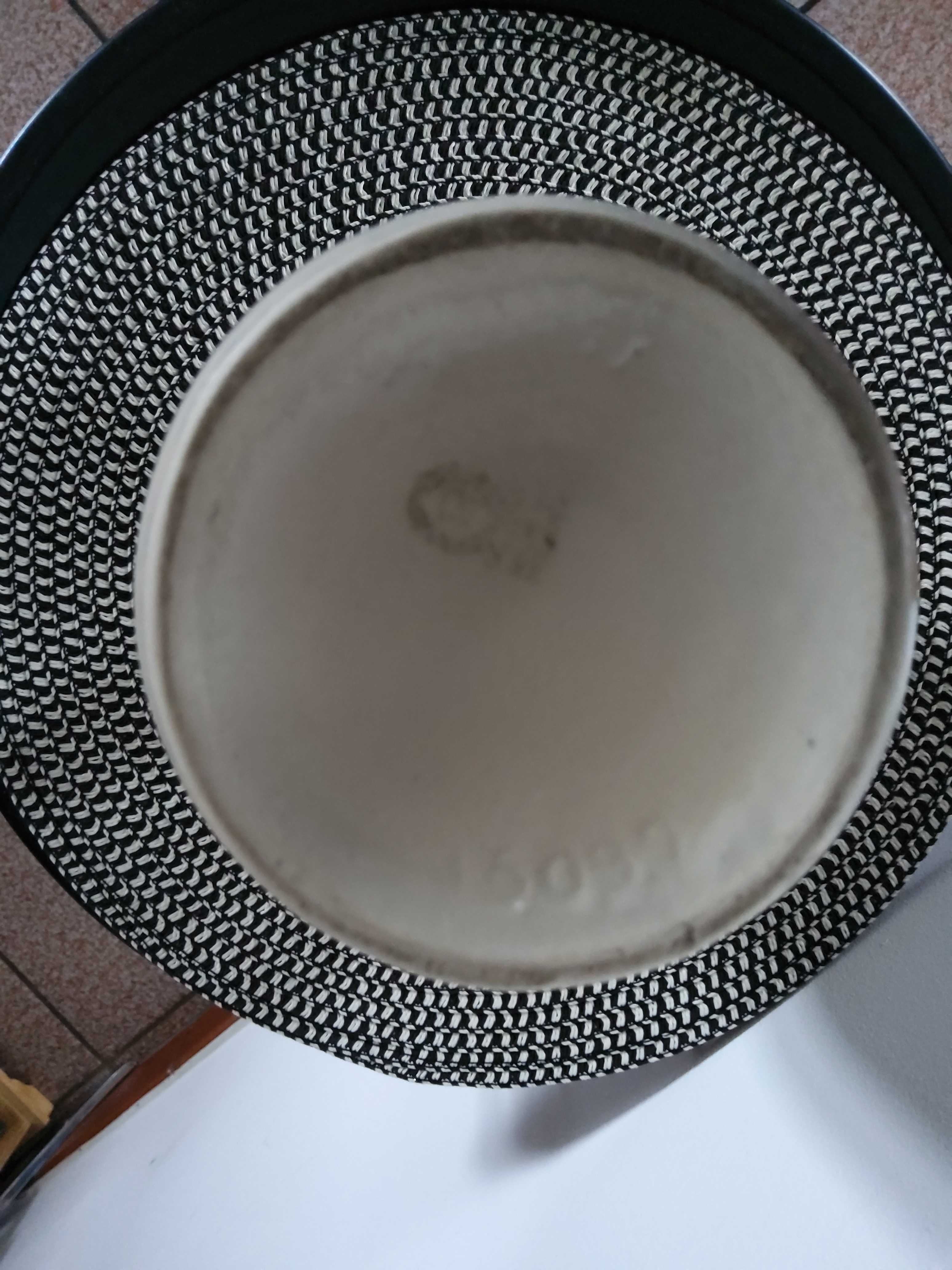 Wazon stara porcelana z Chodzieży  PRL  róże  scenki
